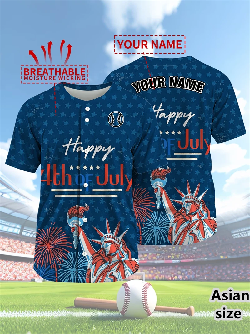 America 250 Years Baseball Jersey For Men Personalized Custom Name USA 250th Anniversary Shirt 1776 -2026 Patriotic Tops Gifts
America 250 Years Baseball Jersey For Men Personalized Custom Name USA 250th Anniversary Shirt 1776 -2026 Patriotic Tops Gifts