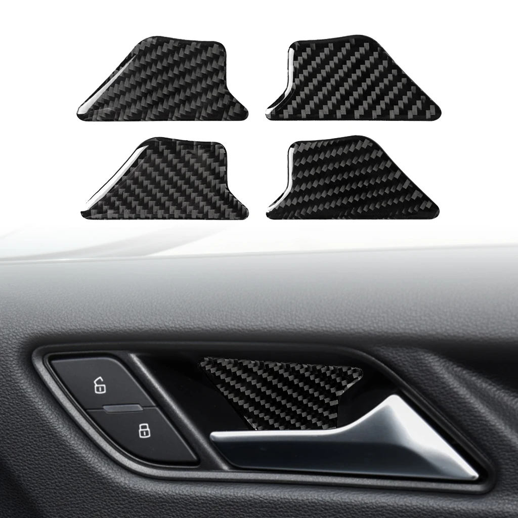 4pcs Auto Interior Carbon Fiber Car Inner Door Bowl Sticker Decoration Trim Decals Styling For Audi A3 S3 8V 2014-2019
4pcs Auto Interior Carbon Fiber Car Inner Door Bowl Sticker Decoration Trim Decals Styling For Audi A3 S3 8V 2014-2019