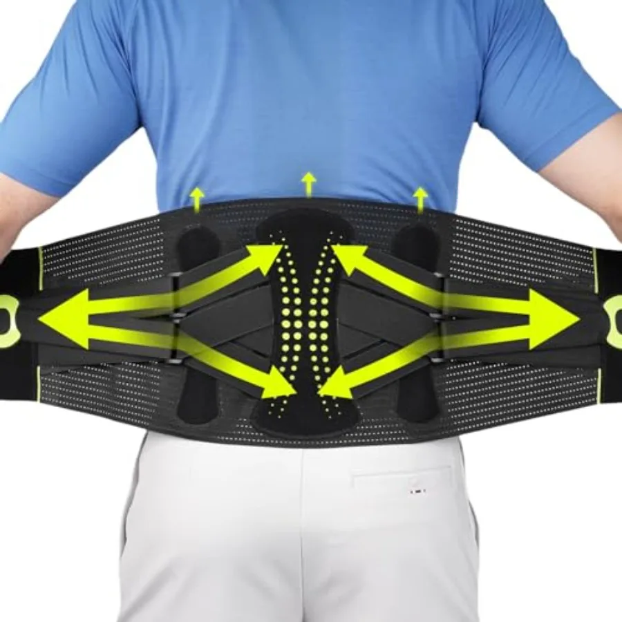 Back Brace Lumbar Support for Women Men Lower Back Pain Posture Corrector Hernia Belts Waist Trainer Fajas Para Hombres 360°Bio
Back Brace Lumbar Support for Women Men Lower Back Pain Posture Corrector Hernia Belts Waist Trainer Fajas Para Hombres 360°Bio