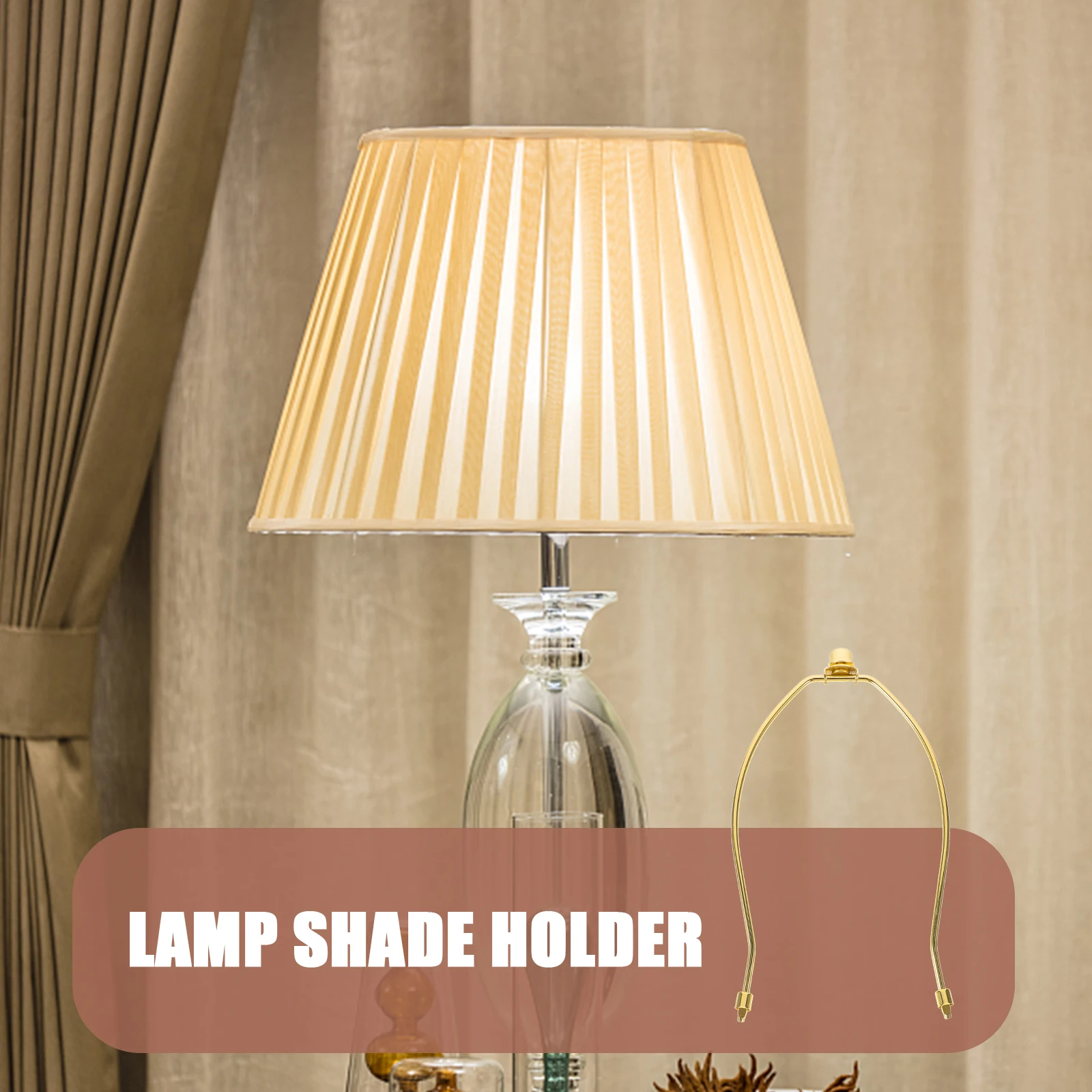 Horn Rack 10 Plated Lamp Shade Holder Iron Bracket Table Floor Lamp Repair Replacement Parts For Lamps Parts 
Horn Rack 10 Plated Lamp Shade Holder Iron Bracket Table Floor Lamp Repair Replacement Parts For Lamps Parts