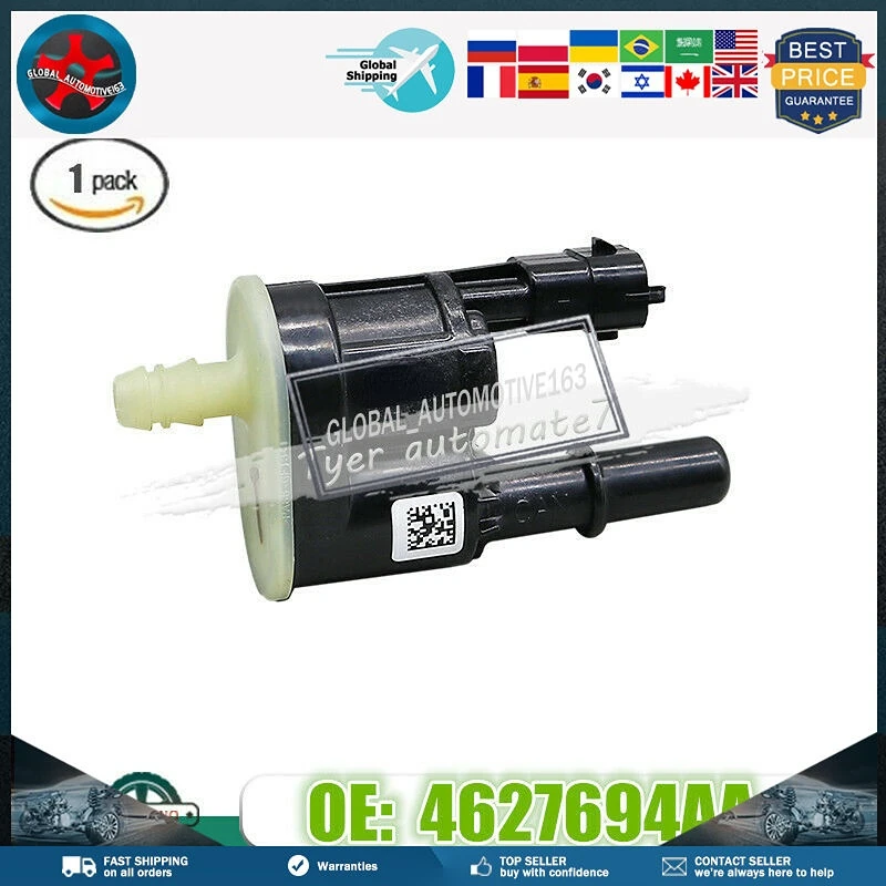 1x клапан регулирования продувки канистры паров 4627694 AA для Jeep Cherokee Ram 1500 2014-2020 гг.
1x клапан регулирования продувки канистры паров 4627694 AA для Jeep Cherokee Ram 1500 2014-2020 гг.