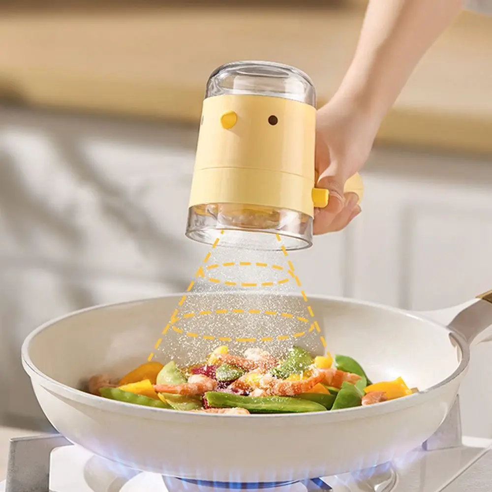 Creative Cartoon Spice Dispenser Refillable Quantitative Measuring BBQ Seasoning Bottle Push-Type Design Sealed Lid
Creative Cartoon Spice Dispenser Refillable Quantitative Measuring BBQ Seasoning Bottle Push-Type Design Sealed Lid