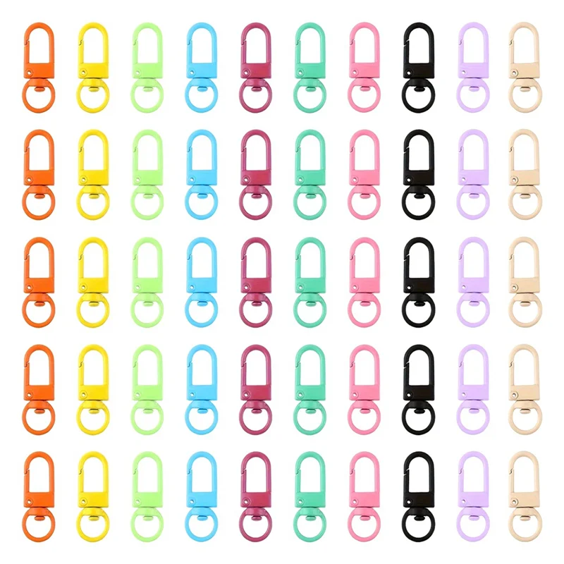 Colorful Snap Lobster Clasp Hooks Keychain Findings For DIY Key Chain Necklace Bracelet Supplies-A55G
Colorful Snap Lobster Clasp Hooks Keychain Findings For DIY Key Chain Necklace Bracelet Supplies-A55G