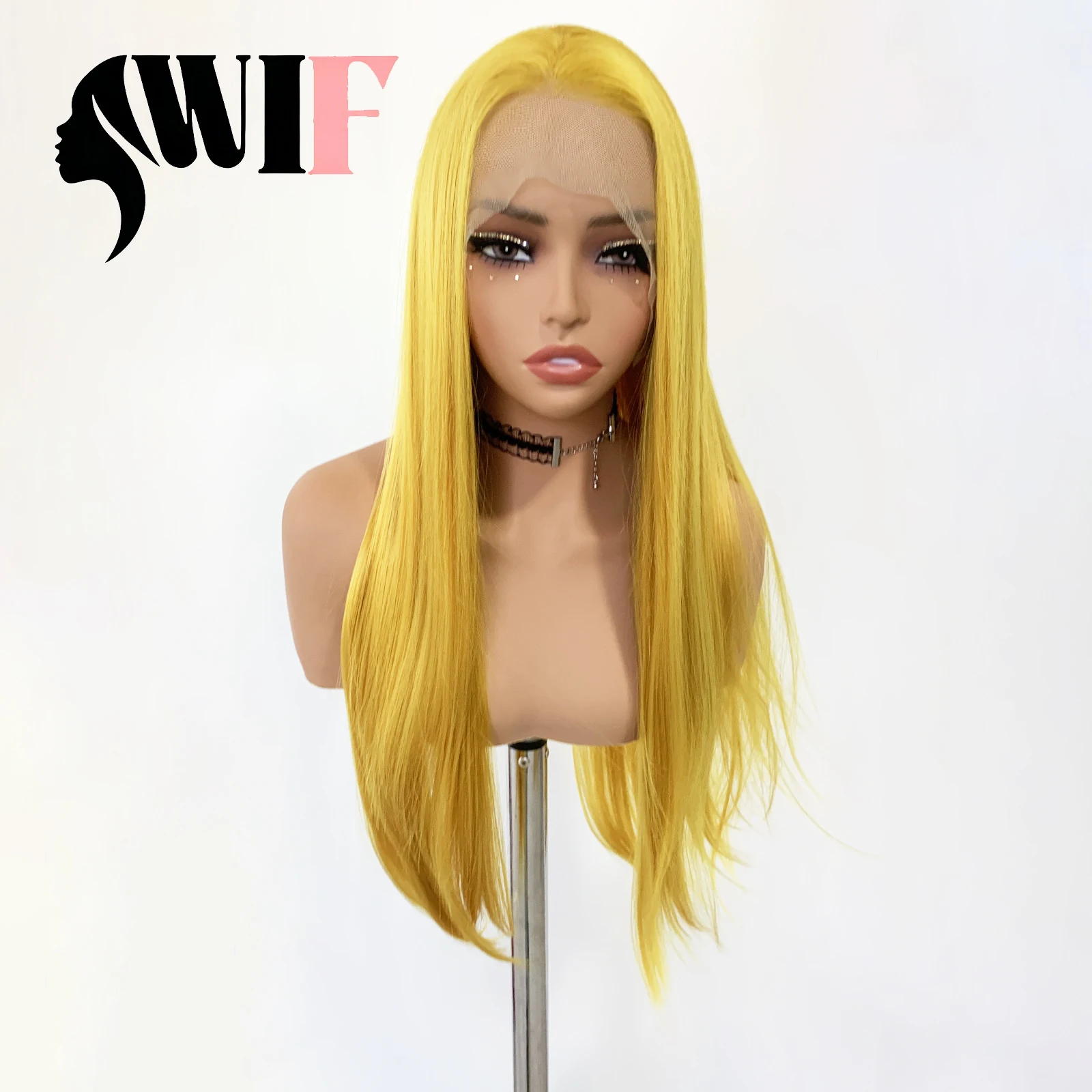 WIF Yellow Long Straight 13×4 Lace Front Wig Silky Heat Resistant Synthetic Wig Natural Hairline For Women Daily Cosplay Use
WIF Yellow Long Straight 13×4 Lace Front Wig Silky Heat Resistant Synthetic Wig Natural Hairline For Women Daily Cosplay Use