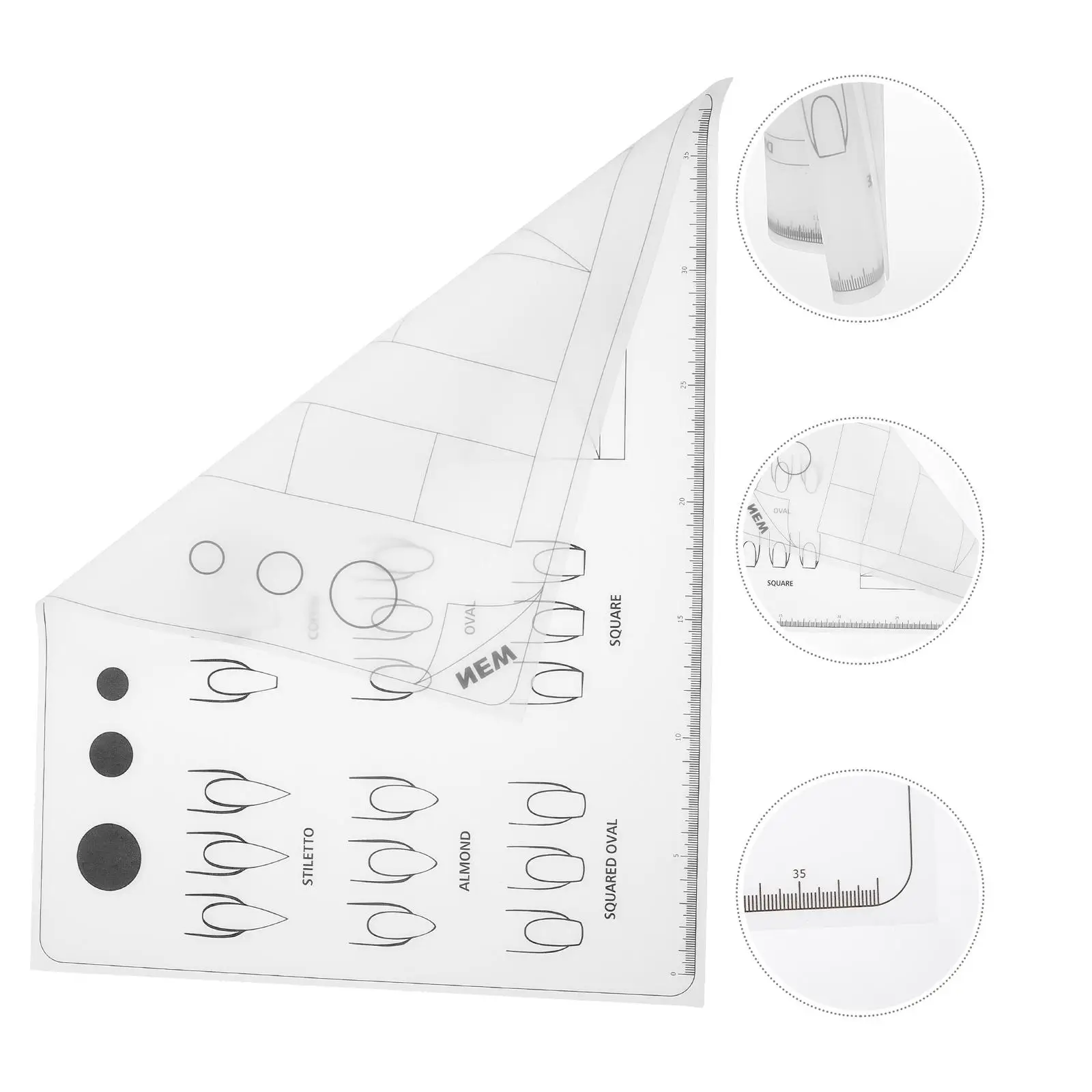 Acrylic Application Mat Practice Training Flexible Soft Gel Pad for Beads Shapes Learning Tool Manicure Hand Rest
Acrylic Application Mat Practice Training Flexible Soft Gel Pad for Beads Shapes Learning Tool Manicure Hand Rest