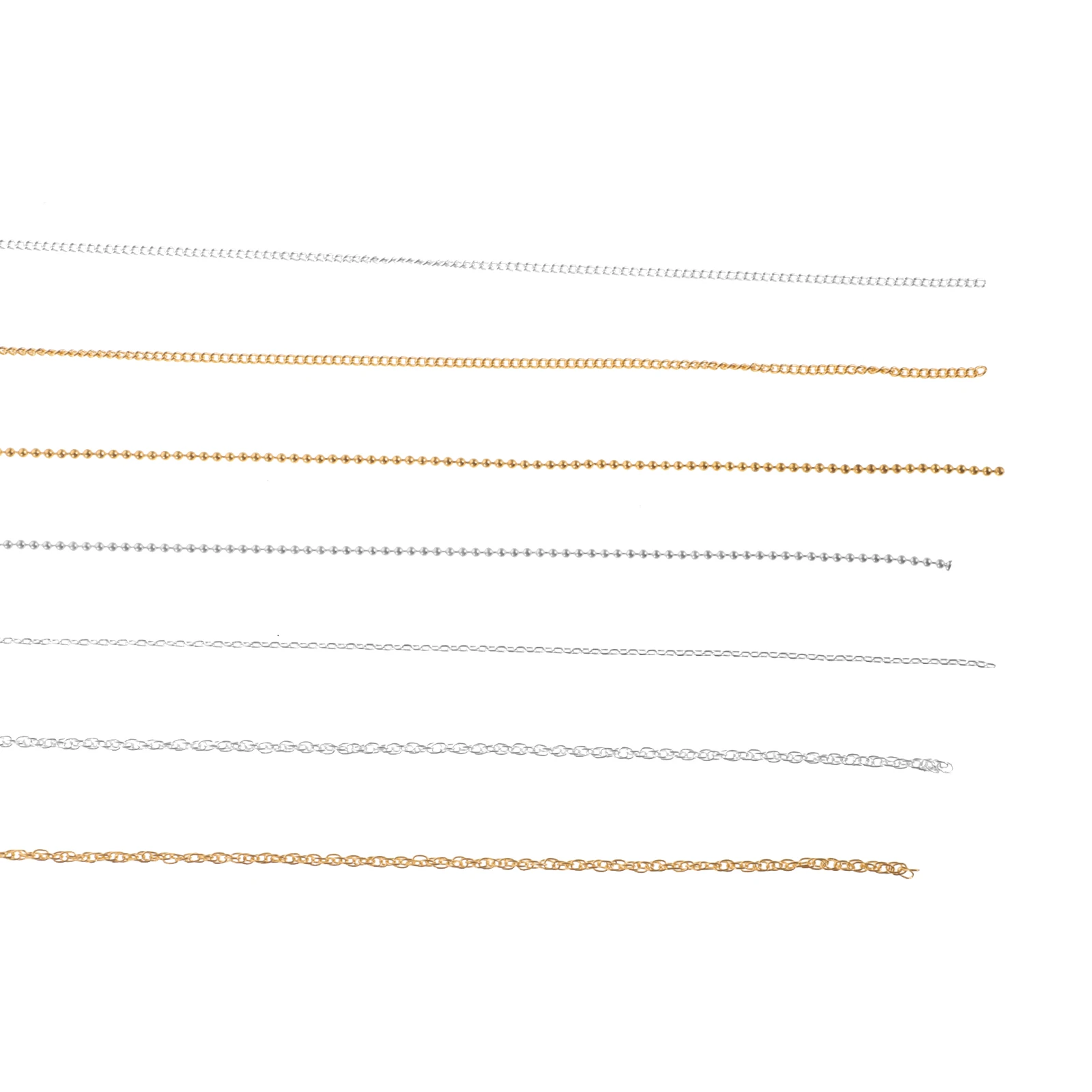 7pcs Metal Chains Gold DIY Decoration Kit Trendy Spiral Design Accessories Durable Stylish Unique for Nails Art Jewelry Chain
7pcs Metal Chains Gold DIY Decoration Kit Trendy Spiral Design Accessories Durable Stylish Unique for Nails Art Jewelry Chain