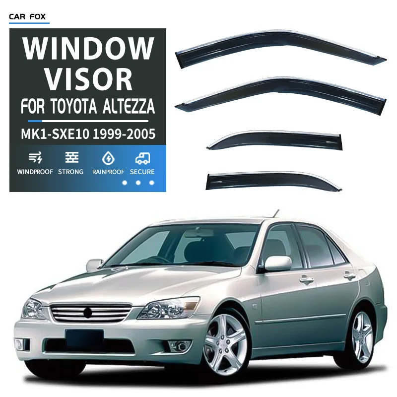 For Toyota Altezza SXE10 1999-2005 Car Window Visor Awning Shelters Windshield Side Window Rain Sun Shade Auto Accessories
For Toyota Altezza SXE10 1999-2005 Car Window Visor Awning Shelters Windshield Side Window Rain Sun Shade Auto Accessories