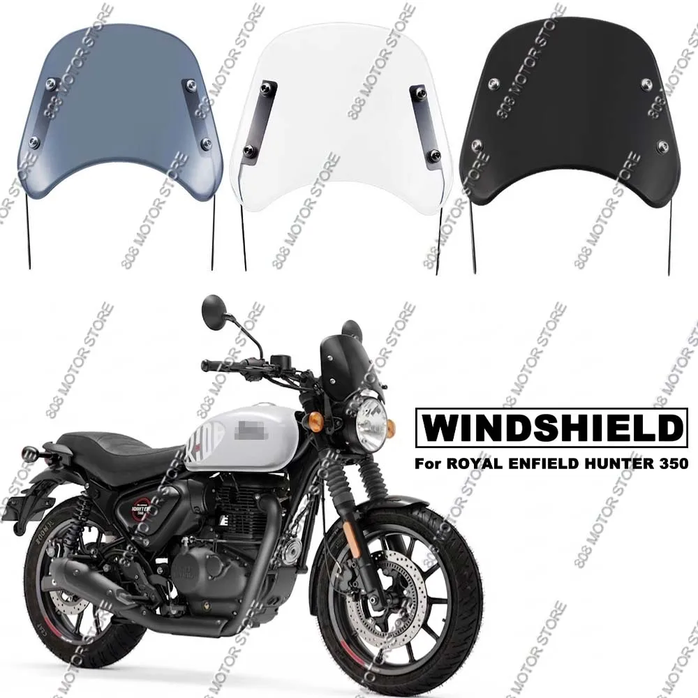 For Hunter 350 Motorcycle Universal Windscreen Windshield Covers Screen
For Hunter 350 Motorcycle Universal Windscreen Windshield Covers Screen