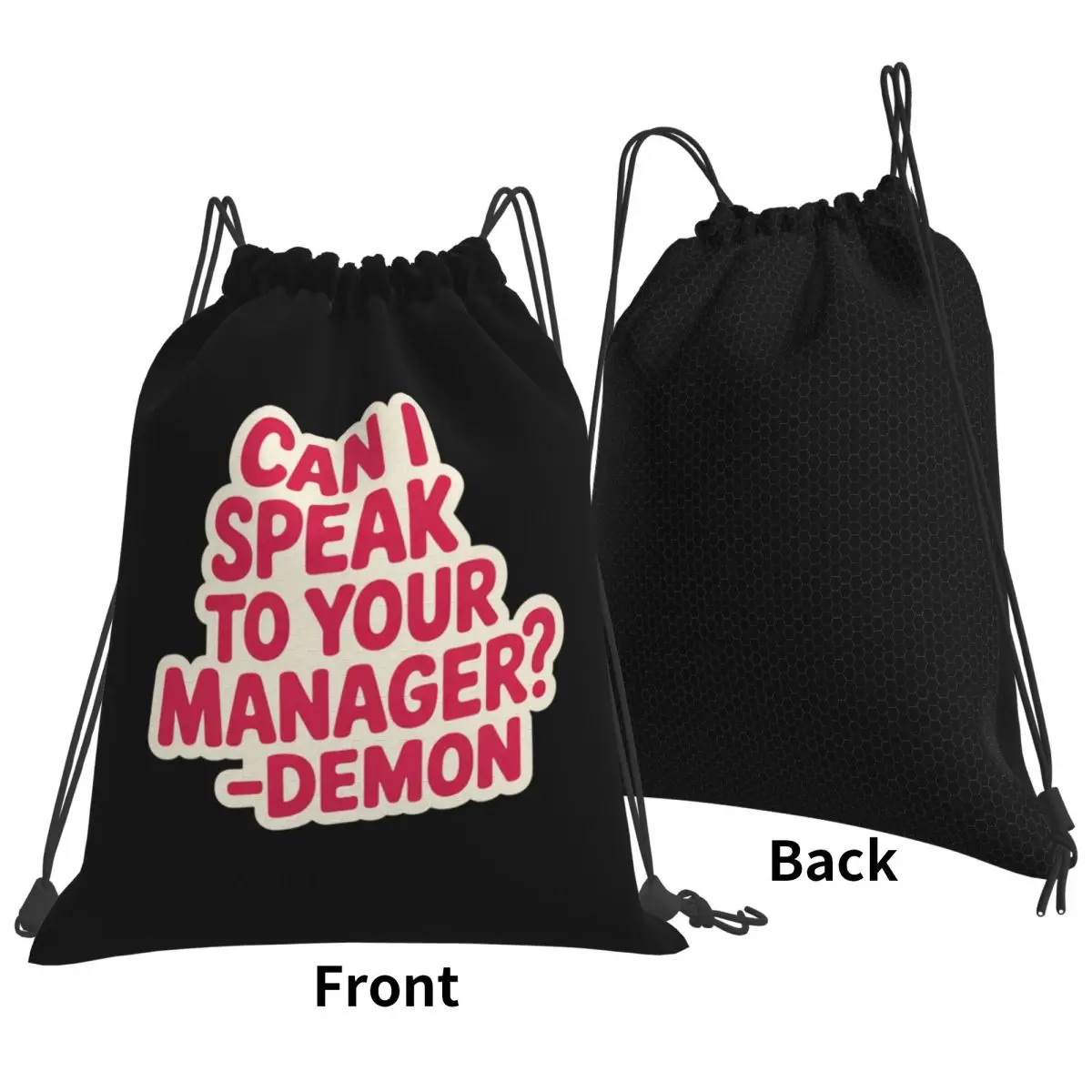 Phasmophobia - Demon Backpacks Fashion Drawstring Bags Sports Bag Book Bags for Travel Students
Phasmophobia - Demon Backpacks Fashion Drawstring Bags Sports Bag Book Bags for Travel Students