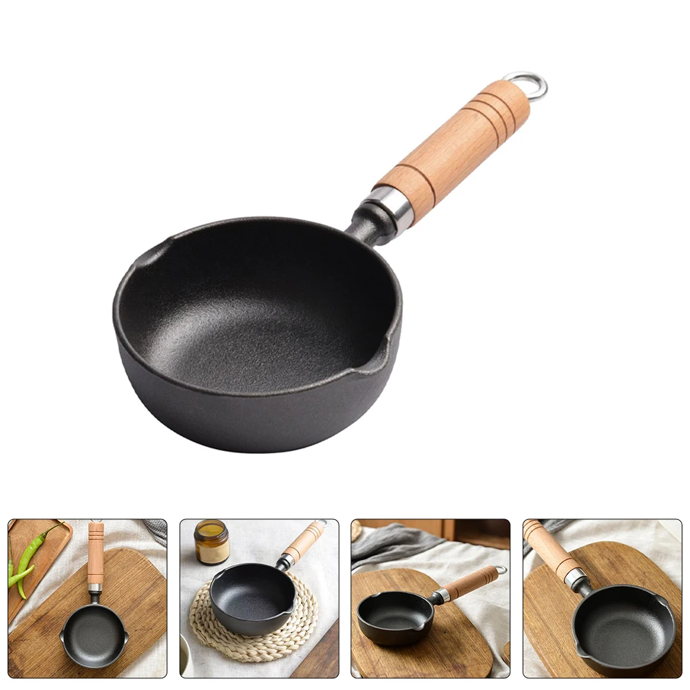 Mini Omelet Pan Metal Sauce Pot Cast Iron Melting Milk Warmer with Handle Chocolate Boiler Frothing Skillet Heating Boiling
Mini Omelet Pan Metal Sauce Pot Cast Iron Melting Milk Warmer with Handle Chocolate Boiler Frothing Skillet Heating Boiling