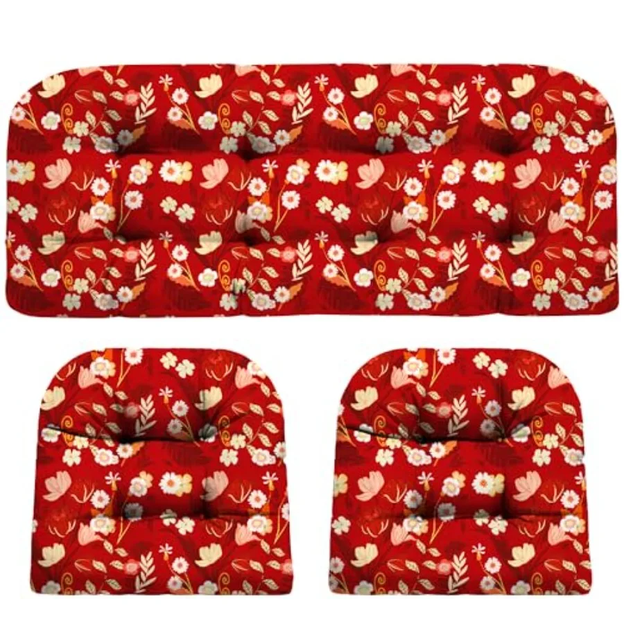 Wicker Chair Cushions Waterproof Outdoor Loveseat Cushions for Patio Furniture Tufted Wicker Furniture Cushions 1 Loveseat and
Wicker Chair Cushions Waterproof Outdoor Loveseat Cushions for Patio Furniture Tufted Wicker Furniture Cushions 1 Loveseat and