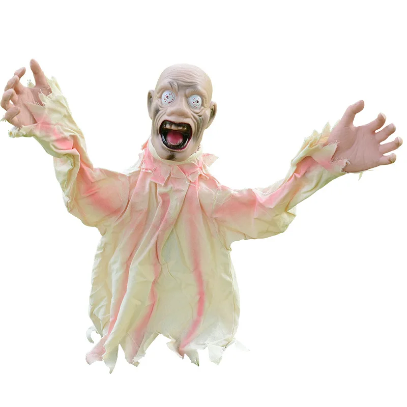 Halloween horror decoration inserts size swinging ghost new popular voice-activated
Halloween horror decoration inserts size swinging ghost new popular voice-activated