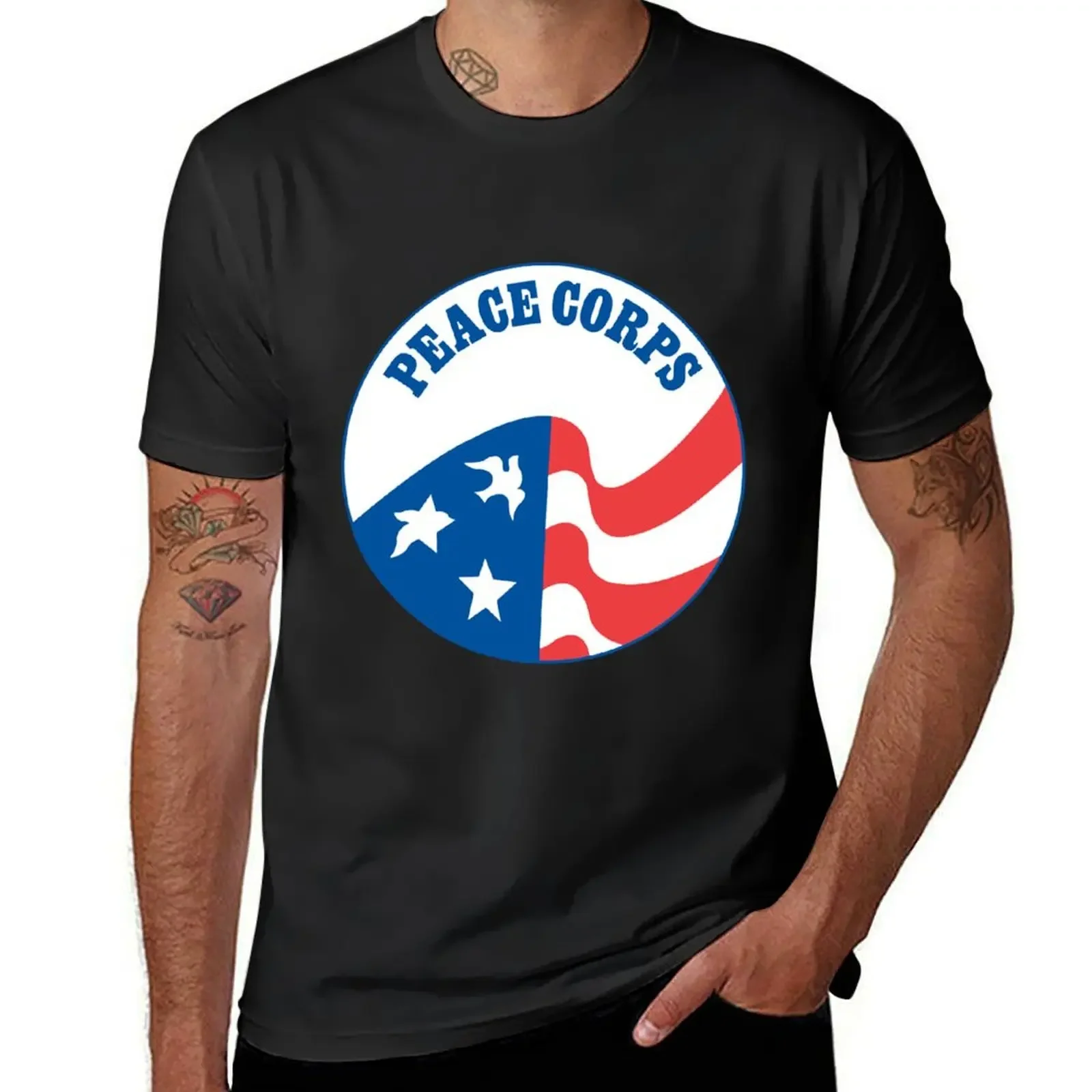 Peace Corps logo tee shirt T-Shirt graphic shirts shirts graphic tee anime T-shirts for men cotton
Peace Corps logo tee shirt T-Shirt graphic shirts shirts graphic tee anime T-shirts for men cotton