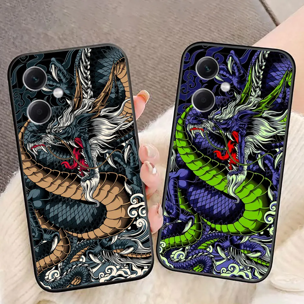 Mythical Dragon Tiger Phone Case For Redmi Note 15 14 13 12 12S 11 11T 11S 10 9T 9 Pro Silicone Case Funda DIY Shell Capa Cover
Mythical Dragon Tiger Phone Case For Redmi Note 15 14 13 12 12S 11 11T 11S 10 9T 9 Pro Silicone Case Funda DIY Shell Capa Cover