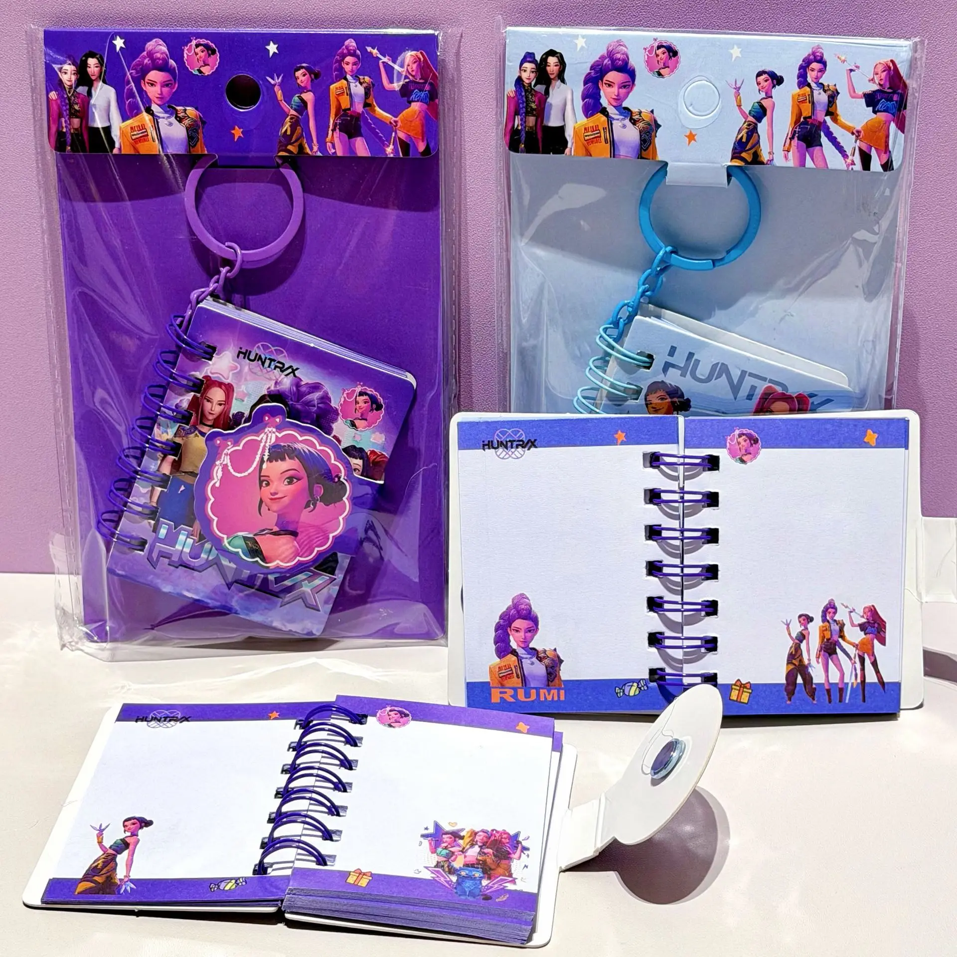 Lovely Girl Group Mini Notepad with Key Charm, Bright Printed Pages, Practical Writing Supplies for School Girl Students
Lovely Girl Group Mini Notepad with Key Charm, Bright Printed Pages, Practical Writing Supplies for School Girl Students