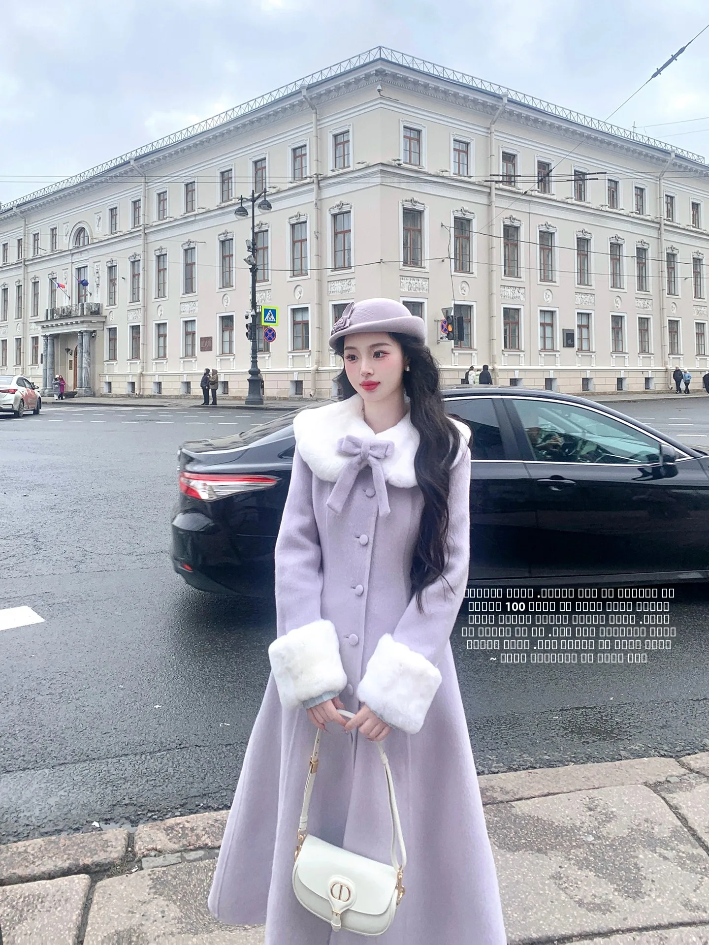 Осенне-зимнее женское двустороннее шерстяное пальто Lu Jin Snow Kissed Snow-Top с кроличьим мехом 00 шерстяное пальто для поездок на работу
Осенне-зимнее женское двустороннее шерстяное пальто Lu Jin Snow Kissed Snow-Top с кроличьим мехом 00 шерстяное пальто для поездок на работу