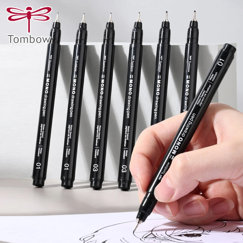 Набор из 3 японских ручек Tombow Porous-Point Art WS-EFL-H: водостойкие, для скетчинга, акварели, манги, инженерных чертежей, офисные принадлежности
Набор из 3 японских ручек Tombow Porous-Point Art WS-EFL-H: водостойкие, для скетчинга, акварели, манги, инженерных чертежей, офисные принадлежности