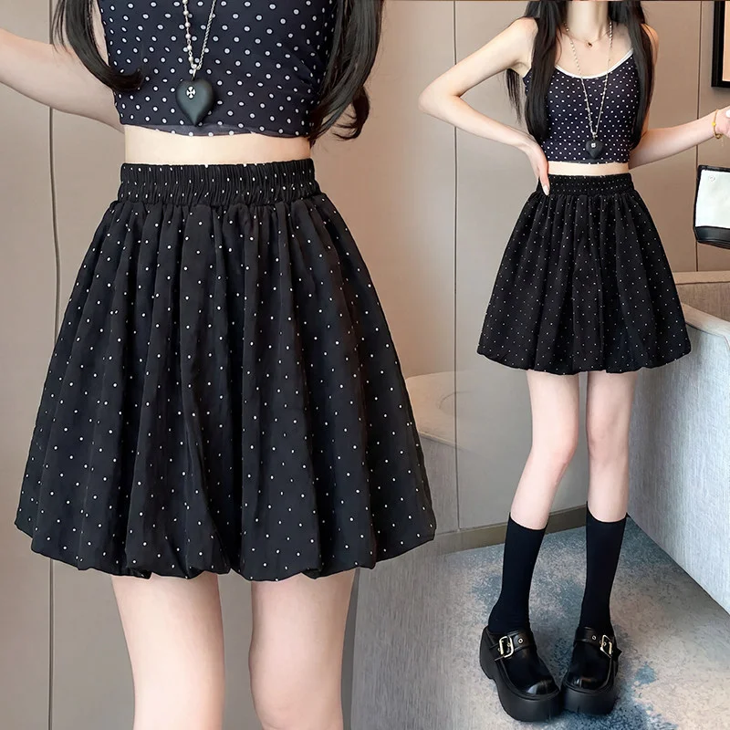 2026 New Polka Dot Ruffles Mini Skirts Korean Women High Waist Pleated Layered A-Line Skirt Y2K Streetwear Bud Dot Short Skirts
2026 New Polka Dot Ruffles Mini Skirts Korean Women High Waist Pleated Layered A-Line Skirt Y2K Streetwear Bud Dot Short Skirts
