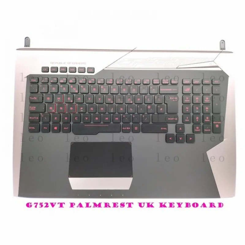 LL New UK Backlit keyboard for Asus G752VT Palmrest Top case 90NB09X1-R30290
LL New UK Backlit keyboard for Asus G752VT Palmrest Top case 90NB09X1-R30290
