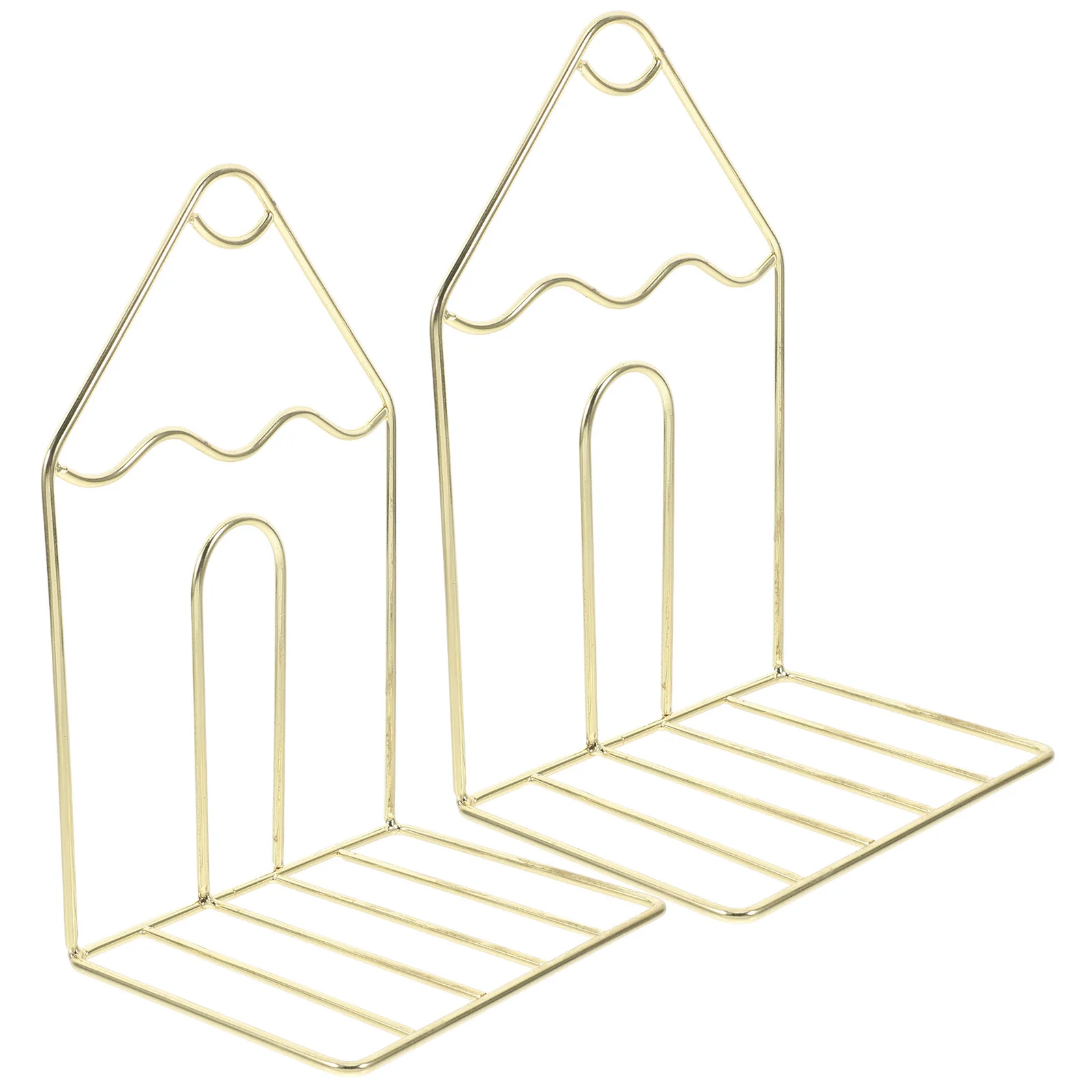 2 pcs Metal Bookends Heavy Duty For Large Books Sturdy Iron Space Saving Book Holder Desk Office Organizer Decorative Bookshelf
2 pcs Metal Bookends Heavy Duty For Large Books Sturdy Iron Space Saving Book Holder Desk Office Organizer Decorative Bookshelf