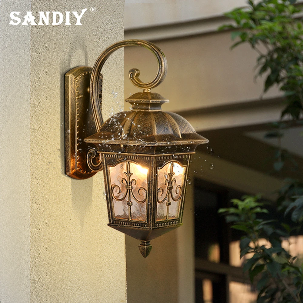 SANDIY Outdoor Retro Wall Sconce Lamp Vintage Garden Lighting Waterproof Exteior Illumination for Balcony Pathway Street Porch
SANDIY Outdoor Retro Wall Sconce Lamp Vintage Garden Lighting Waterproof Exteior Illumination for Balcony Pathway Street Porch