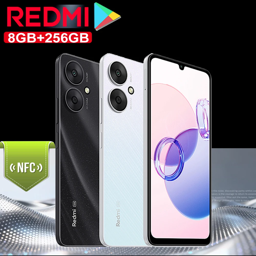 XIAOMI Redmi 13C 6.74-inch smartphone 8GB+256GB/5000mAh/side fingerprint/facial recognition/support GPS/support NFC
XIAOMI Redmi 13C 6.74-inch smartphone 8GB+256GB/5000mAh/side fingerprint/facial recognition/support GPS/support NFC