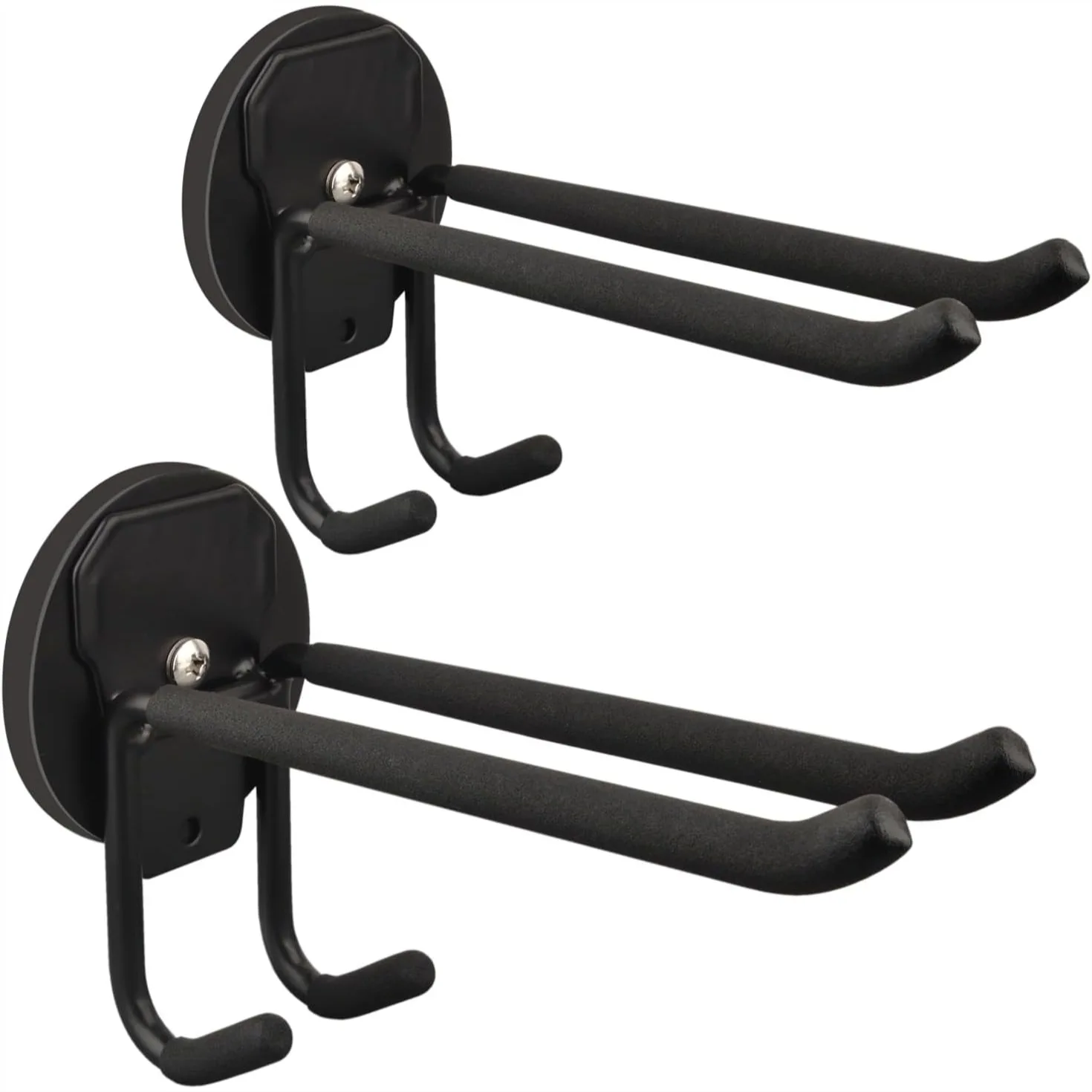 Heavy Duty Double Layer Magnetic Hooks For Garden Tools Garage Organizer 2 Pack 3.46 Inch
Heavy Duty Double Layer Magnetic Hooks For Garden Tools Garage Organizer 2 Pack 3.46 Inch