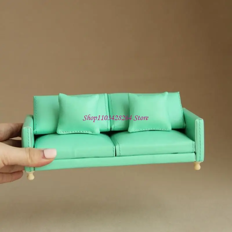 1/12 Scale Doll House Living Room Decors Wooden Sofa Set Washable Fabric Miniature Furniture for Creative Play
1/12 Scale Doll House Living Room Decors Wooden Sofa Set Washable Fabric Miniature Furniture for Creative Play