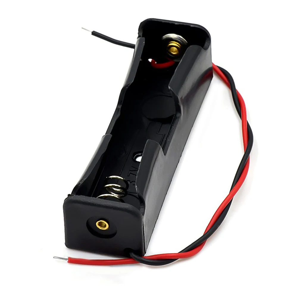 1 2 3 4 Slot DIY Batteries Clip Holder Container with Wire Lead 18650 Battery Case Holder for 18650 3.7V Battery
1 2 3 4 Slot DIY Batteries Clip Holder Container with Wire Lead 18650 Battery Case Holder for 18650 3.7V Battery