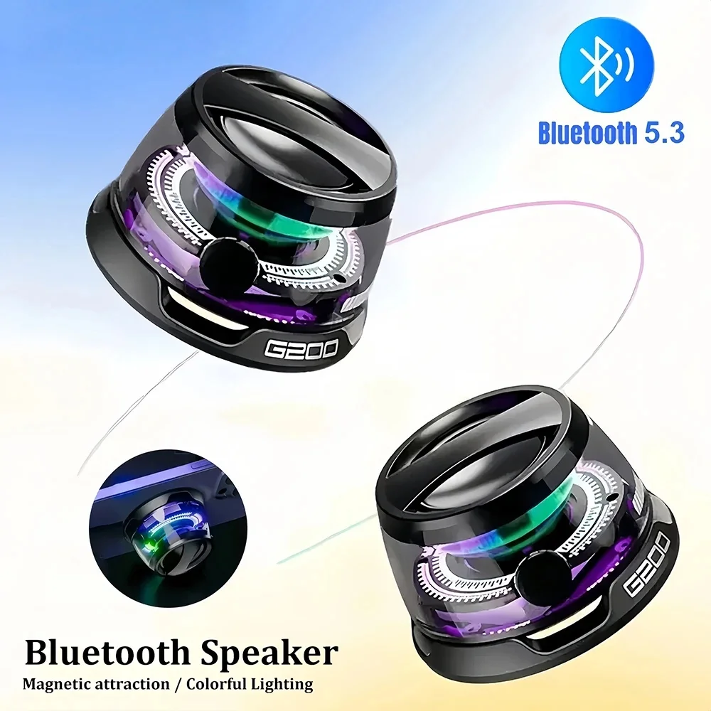 Gtwoilt RGB Mini Bluetooth 5.3 Speaker Portable Magnetic Speaker Multifunctional for PC Macbook XIAOMI HUAWEI iPhone
Gtwoilt RGB Mini Bluetooth 5.3 Speaker Portable Magnetic Speaker Multifunctional for PC Macbook XIAOMI HUAWEI iPhone