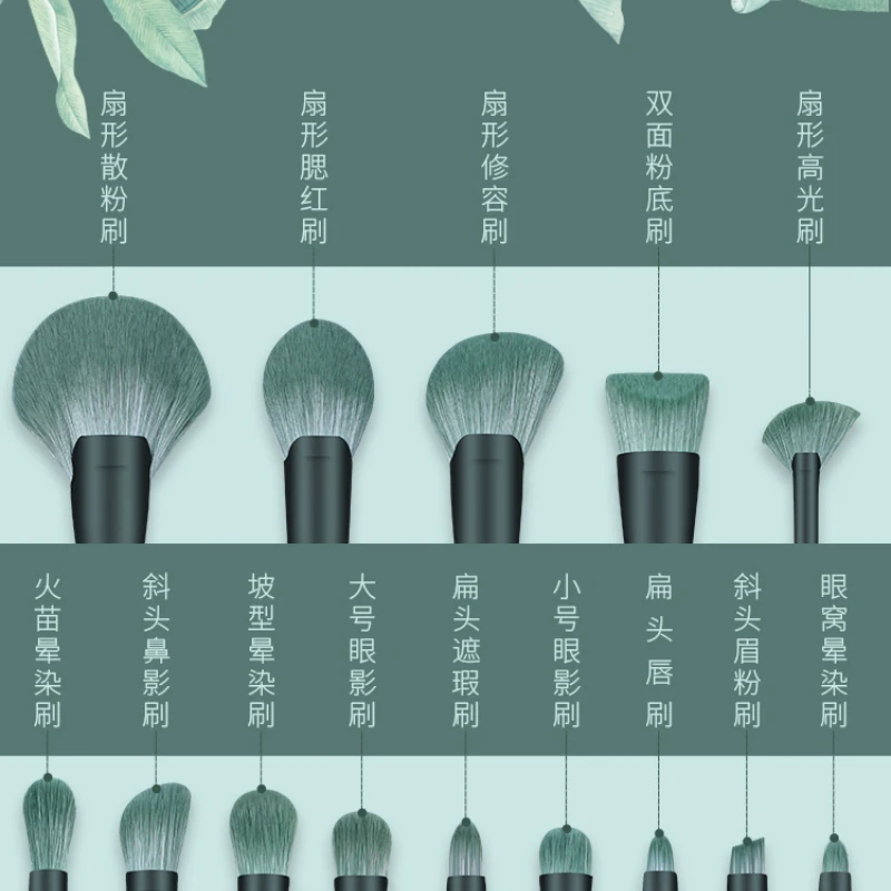 14 PCs Makeup Brushes Set Super Soft Face Powder Eye Shadow Brush Full Set of Brushes Beauty Tools
14 PCs Makeup Brushes Set Super Soft Face Powder Eye Shadow Brush Full Set of Brushes Beauty Tools