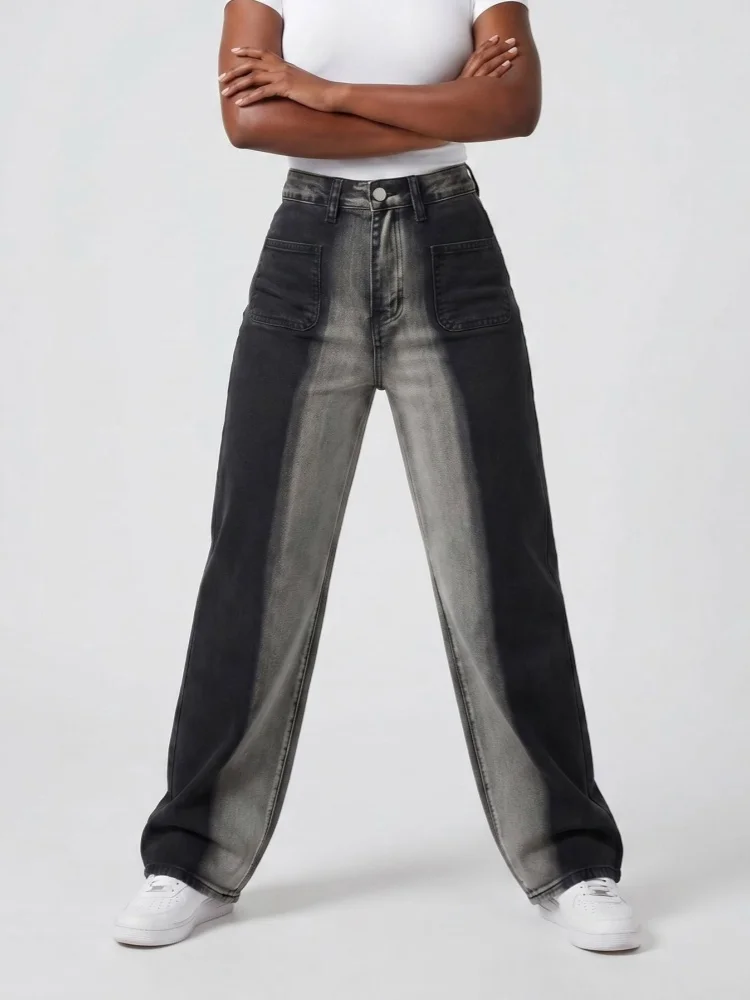 2026 Ropa Y2K New Fashion Vintage Black Grey Baggy Women's Jeans Pants For Woman Clothing Straight Denim Trousers Pantalon Femme
2026 Ropa Y2K New Fashion Vintage Black Grey Baggy Women's Jeans Pants For Woman Clothing Straight Denim Trousers Pantalon Femme