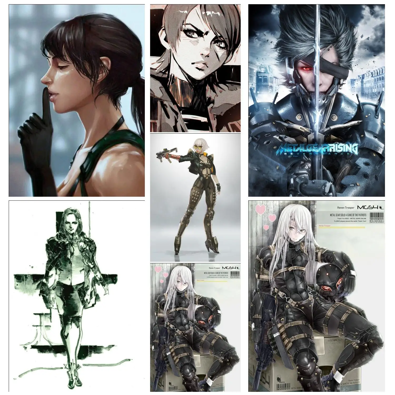 Metal Gear Solid Girl Anime Video Game Canvas Art Poster and Wall Art Picture Print Modern Family bedroom Decor Posters
Metal Gear Solid Girl Anime Video Game Canvas Art Poster and Wall Art Picture Print Modern Family bedroom Decor Posters