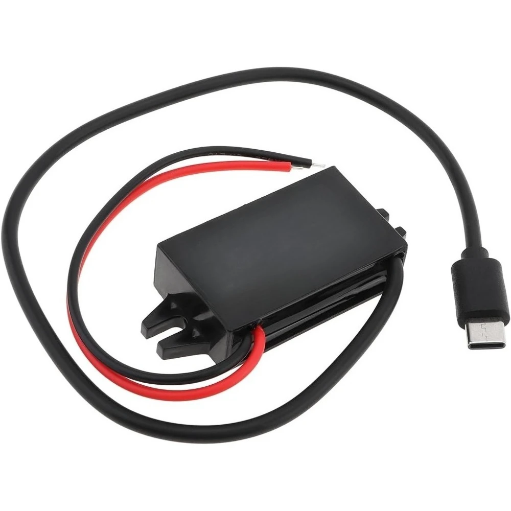 DC To DC 12V/24V To 5V USB-C Buck Converter 3A 15W Type-C Interface Waterproof Buck Power Adapter Compatible With Mobile Phone
DC To DC 12V/24V To 5V USB-C Buck Converter 3A 15W Type-C Interface Waterproof Buck Power Adapter Compatible With Mobile Phone