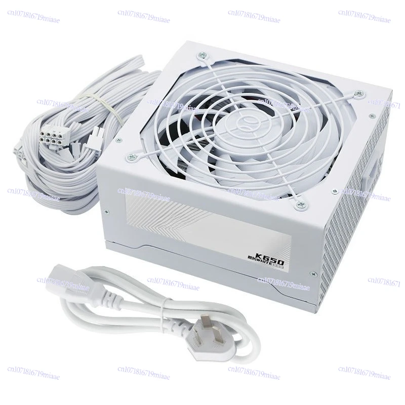 K650 Spot White Brand New All White ATX Rated 650wPC Power Supply Ocean View Room DIY Desktop Computer
K650 Spot White Brand New All White ATX Rated 650wPC Power Supply Ocean View Room DIY Desktop Computer