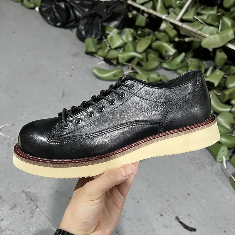 Men Casual Shoes Autumn Winter British Retro Men Shoes Cowhide Breathable Sneaker Fashion Boots Leisure Shoes Genuine Leather
Men Casual Shoes Autumn Winter British Retro Men Shoes Cowhide Breathable Sneaker Fashion Boots Leisure Shoes Genuine Leather
