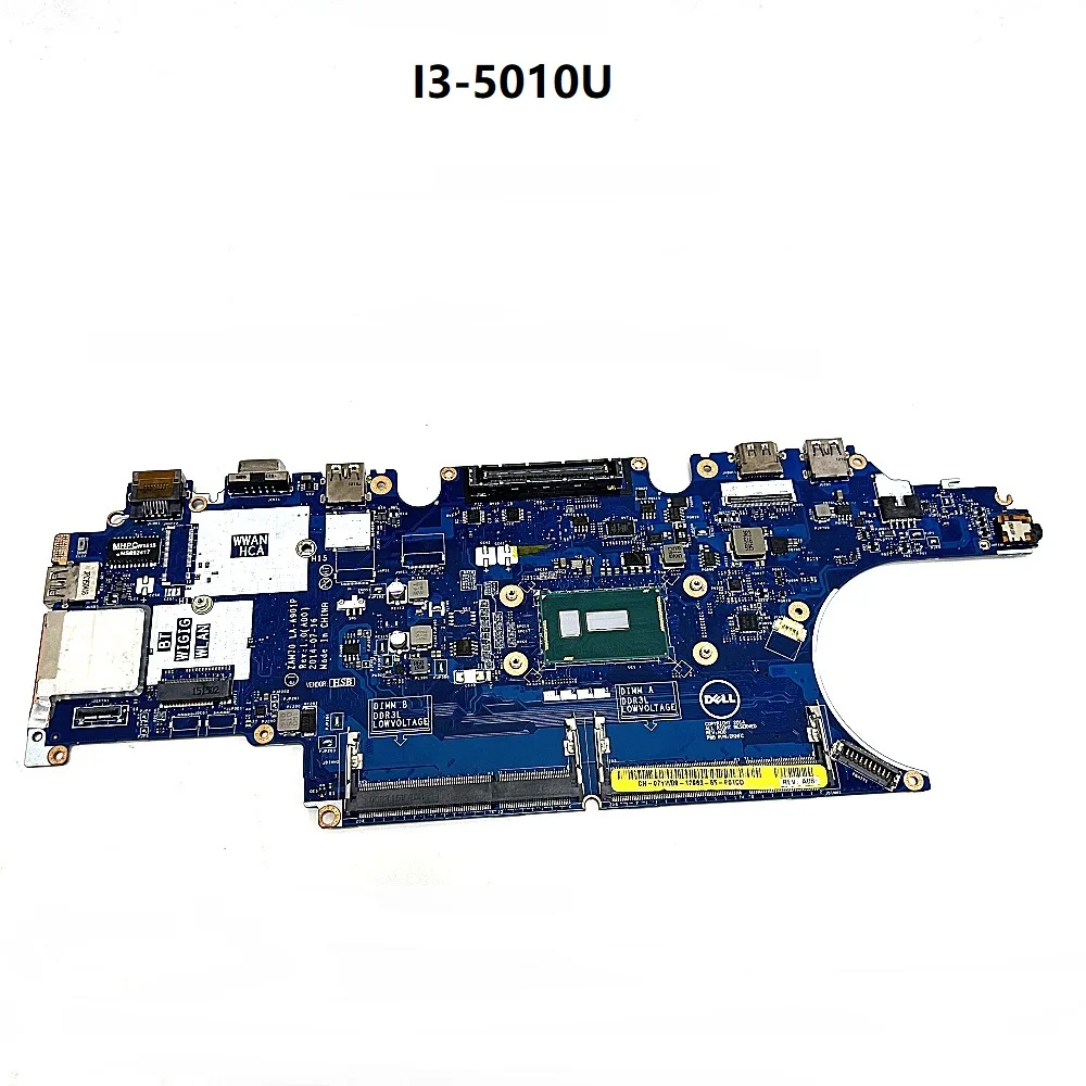 For Dell Latitude E5450 Motherboard 07YWD9 ZAM70 LA-A901P I3-5010U CPU On-Board Working OK
For Dell Latitude E5450 Motherboard 07YWD9 ZAM70 LA-A901P I3-5010U CPU On-Board Working OK
