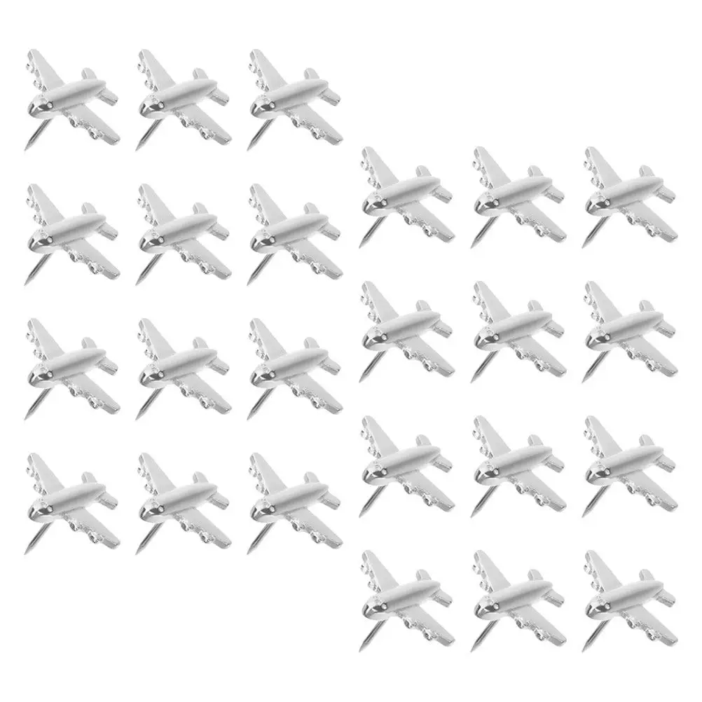 24 шт. металлических кнопок-гвоздиков в форме самолетов, прочные, многоразовые, для фотографий, календарей, списков дел, разметки карт мира, досок объявлений
24 шт. металлических кнопок-гвоздиков в форме самолетов, прочные, многоразовые, для фотографий, календарей, списков дел, разметки карт мира, досок объявлений