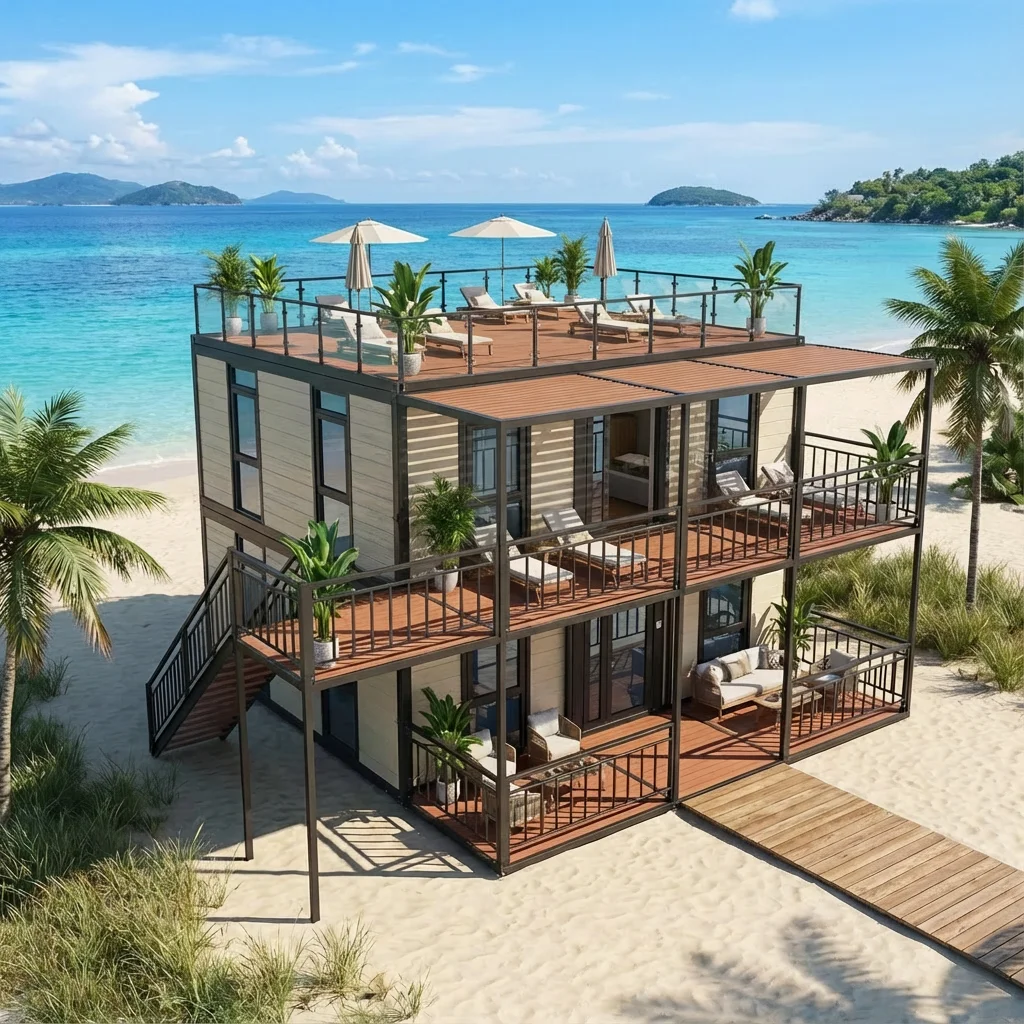Casa Prefabbricata a 2 Piani Customizable Superior Two Storey Luxury Modular Tiny House Prefabricated Homes for Hotel Apartment
Casa Prefabbricata a 2 Piani Customizable Superior Two Storey Luxury Modular Tiny House Prefabricated Homes for Hotel Apartment