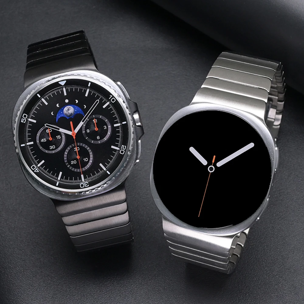 Роскошный титановый браслет для Samsung Galaxy Watch 8, 40 мм, 44 мм, ультра 47 мм, деловой мужской ремешок для GALAXY WATCH 8, классический ремешок 46 мм
Роскошный титановый браслет для Samsung Galaxy Watch 8, 40 мм, 44 мм, ультра 47 мм, деловой мужской ремешок для GALAXY WATCH 8, классический ремешок 46 мм