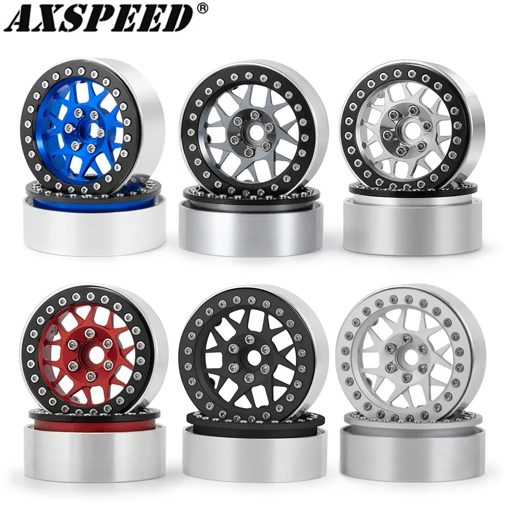 AXSPEED 1.9 2,2 "Beadlock колеса, диски шириной 25 мм, ступица колеса для 1/10 RC гусеничного автомобиля, осевой Wraith SCX10 TRX4 TRX6 CC01 D90 D110
AXSPEED 1.9 2,2 "Beadlock колеса, диски шириной 25 мм, ступица колеса для 1/10 RC гусеничного автомобиля, осевой Wraith SCX10 TRX4 TRX6 CC01 D90 D110