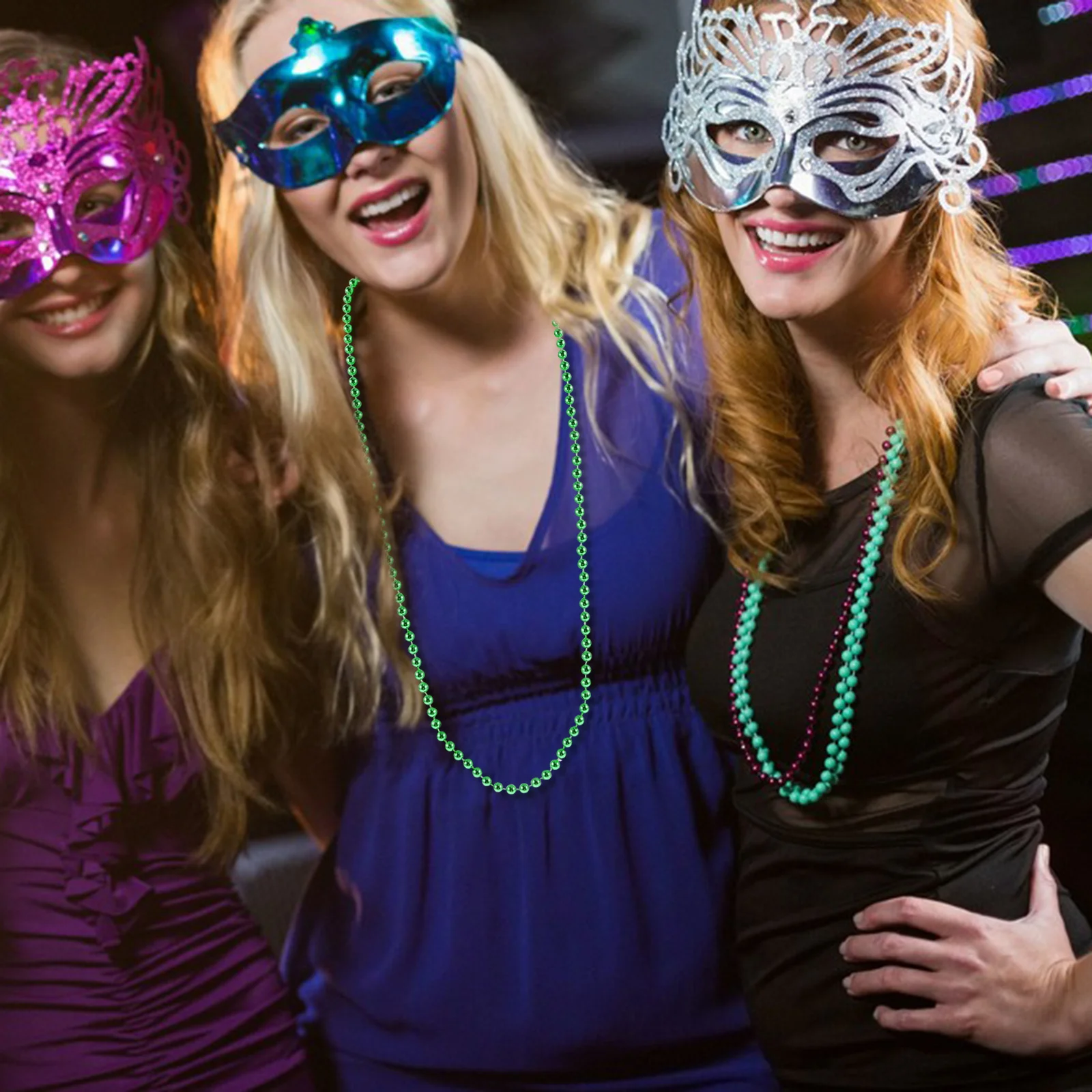 5Pcs Mardi Gras Beads Chain Necklace Elegant Carnival Festival Party Birthday Celebration Beaded Necklace Carnival Beaded Chain
5Pcs Mardi Gras Beads Chain Necklace Elegant Carnival Festival Party Birthday Celebration Beaded Necklace Carnival Beaded Chain