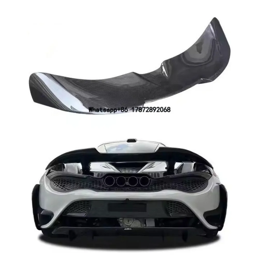 Rear Dry Carbon Fiber Spoiler Suitable for 720 Coupe 720 Spider Perfect Fit with High Quality
Rear Dry Carbon Fiber Spoiler Suitable for 720 Coupe 720 Spider Perfect Fit with High Quality