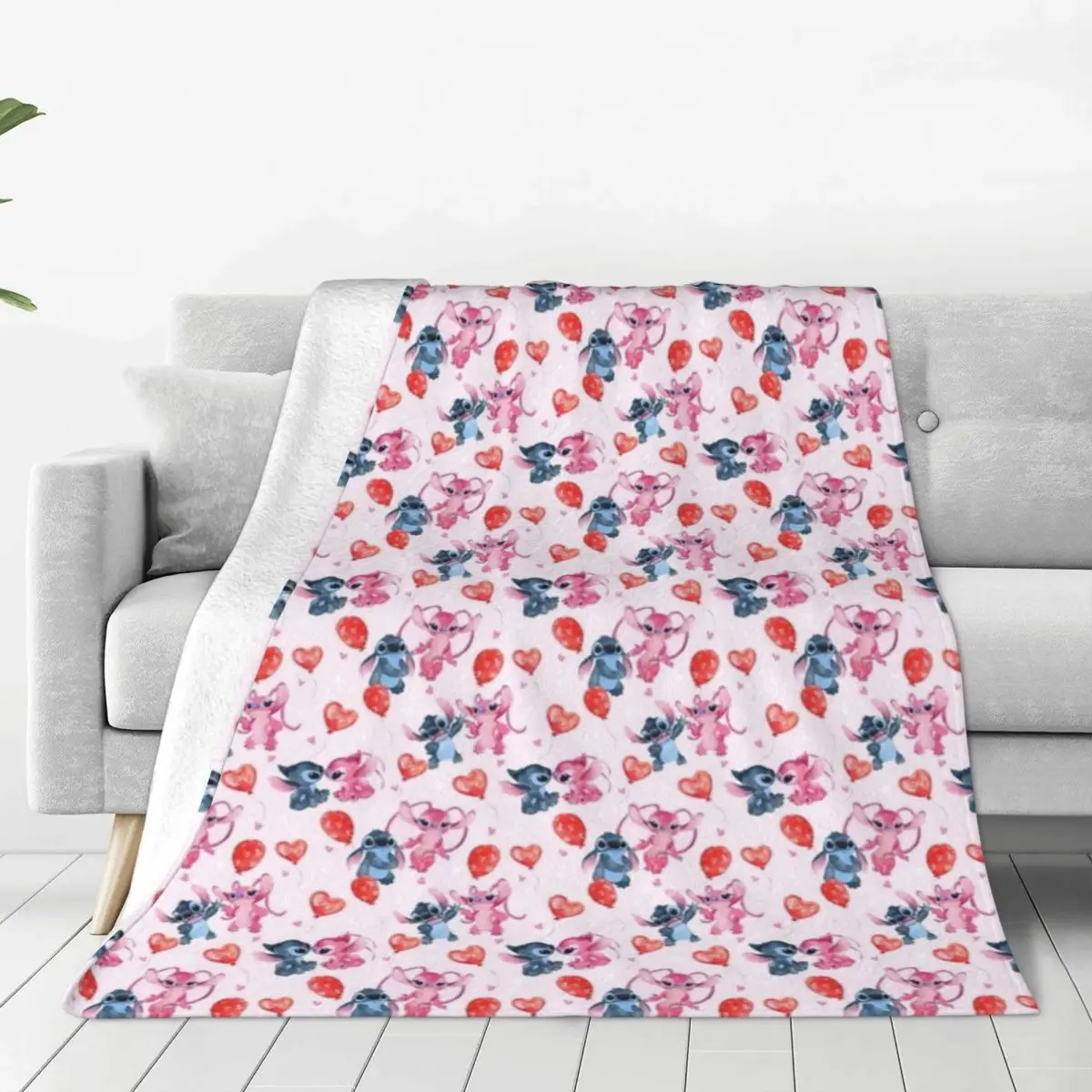 Stitch Soft Flannel Throw Blanket - Cozy and Lightweight Fleece Blanket for Home, Travel, and Outdoor Use All Year Round
Stitch Soft Flannel Throw Blanket - Cozy and Lightweight Fleece Blanket for Home, Travel, and Outdoor Use All Year Round