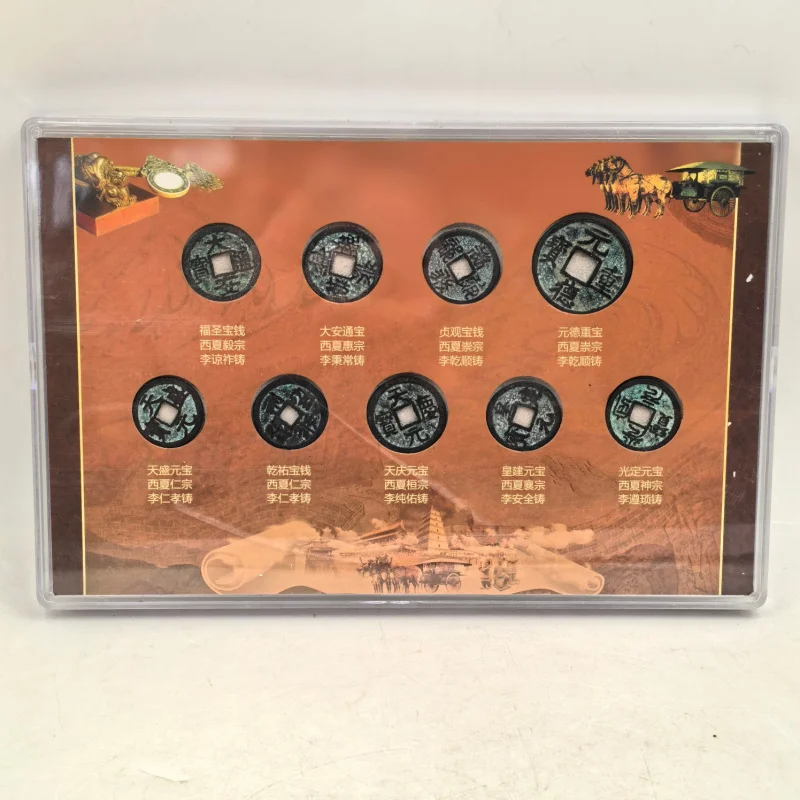 Antique Set of Xixia , Complete Collection of Copper , Currency, Collectible Ancient Coins, Craft Orname
Antique Set of Xixia , Complete Collection of Copper , Currency, Collectible Ancient Coins, Craft Orname