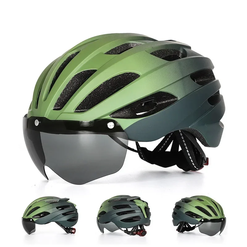 Новинка 2024, велосипедный шлем для женщин и мужчин, градиентные цветные ветрозащитные стекла, горная езда, HeImets, интегрированный дышащий велосипедный шлем
Новинка 2024, велосипедный шлем для женщин и мужчин, градиентные цветные ветрозащитные стекла, горная езда, HeImets, интегрированный дышащий велосипедный шлем