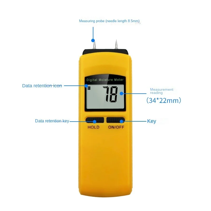 10PCS Moisture Tester Wood Moisture Tester Paper Wood Moisture Tester Moisture Tester Measuring Tool
10PCS Moisture Tester Wood Moisture Tester Paper Wood Moisture Tester Moisture Tester Measuring Tool