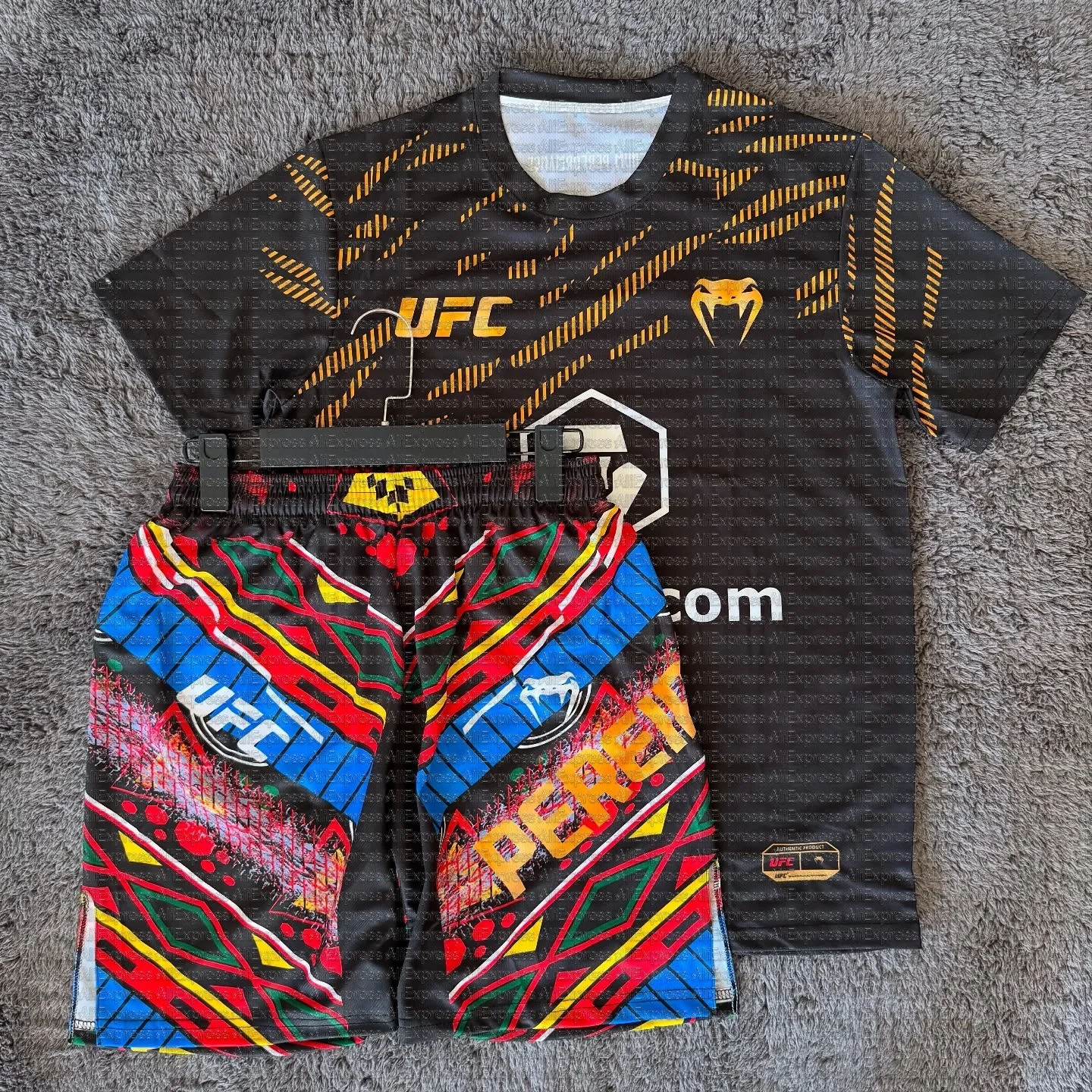 Alex Pereira UFC MMA Top Boxer Men's Breathable Jersey Set T-shirt And Shorts for Wrestling Running Sweat Absorbing Fighting
Alex Pereira UFC MMA Top Boxer Men's Breathable Jersey Set T-shirt And Shorts for Wrestling Running Sweat Absorbing Fighting