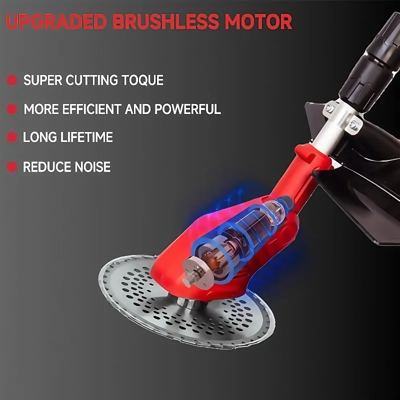 Cordless Electric Lawn Mower For Milwaukee M18 batte Brushless Electric Grass Trimmer Adjustable Length Angle Telescopic Pruning
Cordless Electric Lawn Mower For Milwaukee M18 batte Brushless Electric Grass Trimmer Adjustable Length Angle Telescopic Pruning
