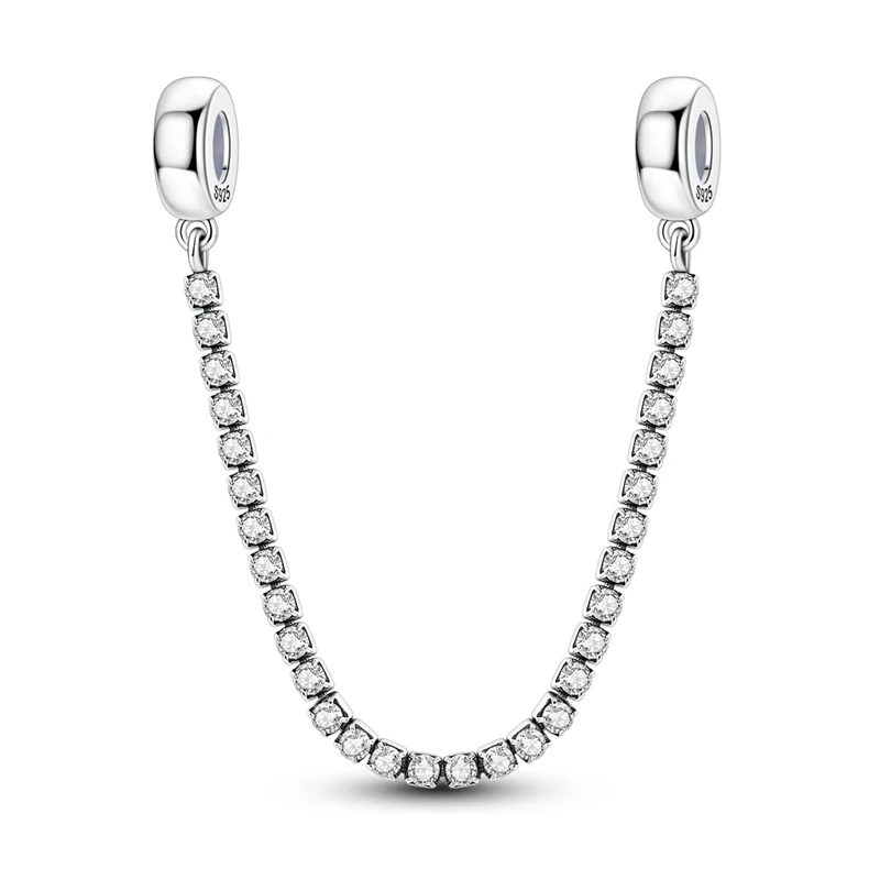 High Quality 925 Sterling Silver Tennis Chain Pendant CZ Zircon Dangle Fit Original Bracelet DIY For Women Fashion Jewelry Gifts
High Quality 925 Sterling Silver Tennis Chain Pendant CZ Zircon Dangle Fit Original Bracelet DIY For Women Fashion Jewelry Gifts